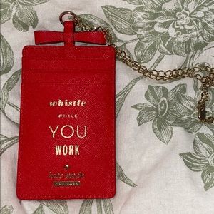 Kate Spade Luggage Tag/Card Holder